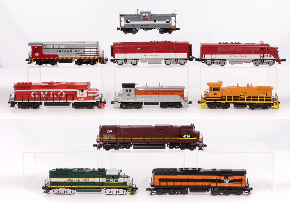 Lot 464: MTH Model Train O Scale Locomotive Assortment