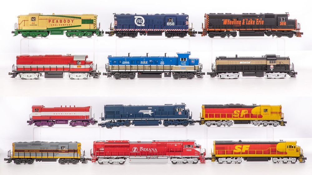Lot 465: MTH Model Train O Scale Locomotive Assortment