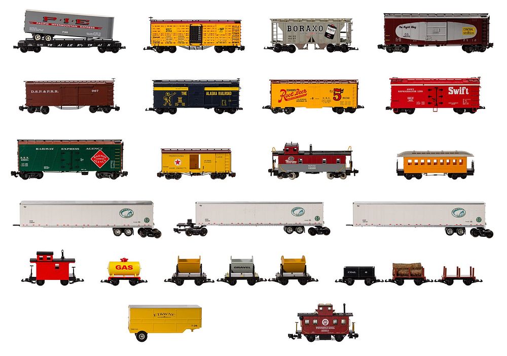 Lot 484: Model Train G Scale Car Assortment