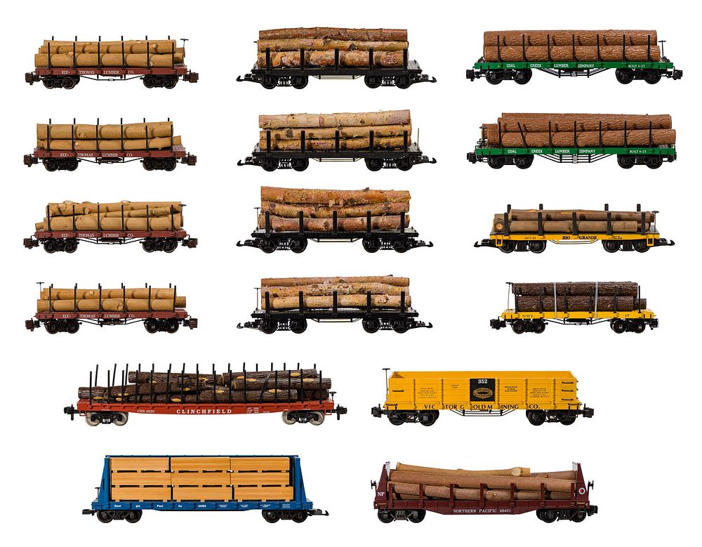 Lot 485: Model Train G Scale Car Assortment
