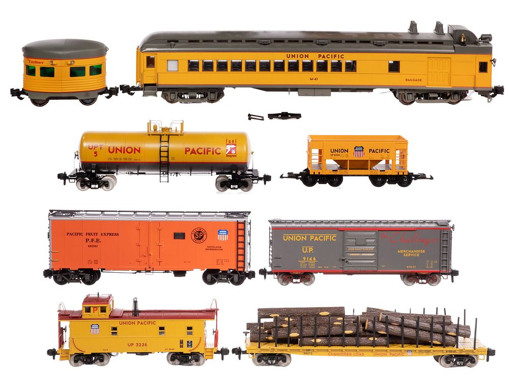 Lot 486: Model Train G Scale Union Pacific Assortment