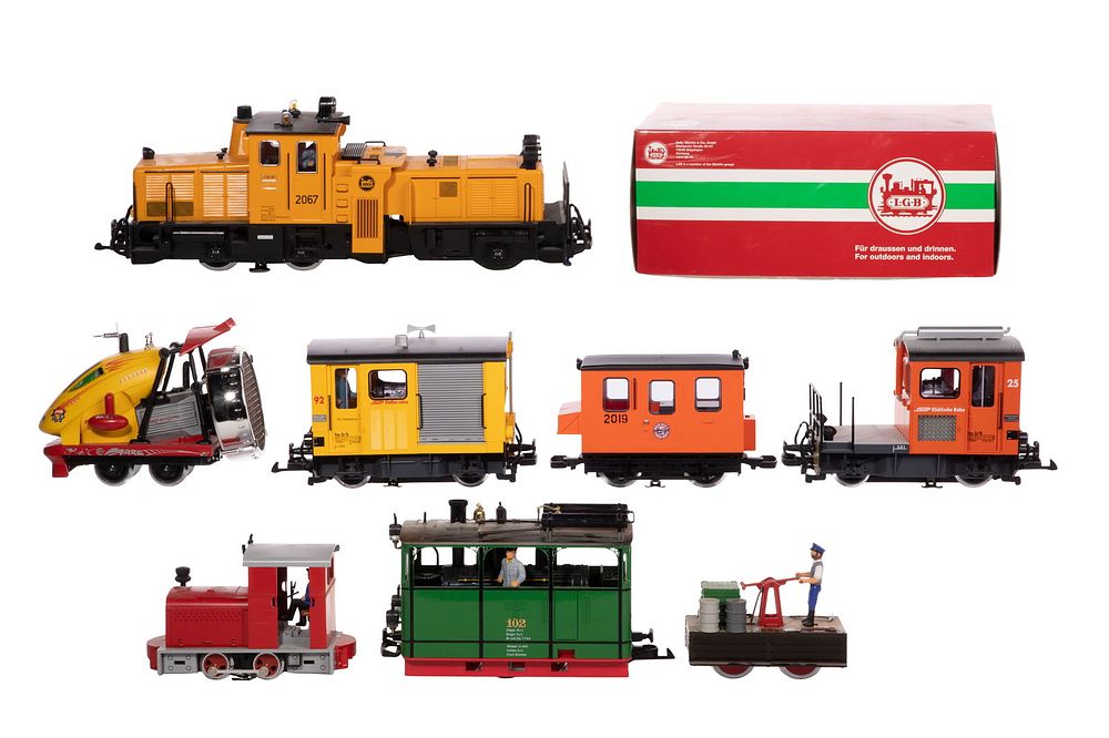 Lot 505: LGB Lehmann Model Train G Scale Assortment