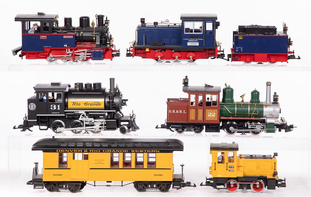 Lot 516: LGB Lehmann Model Train G Scale Assortment