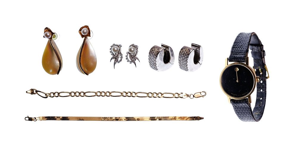 Lot 174: 14k Gold Jewelry Assortment