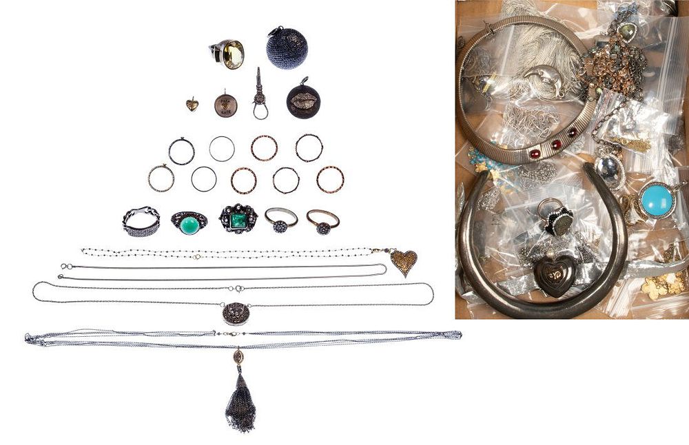 Lot 203: Sterling Silver Jewelry Assortment