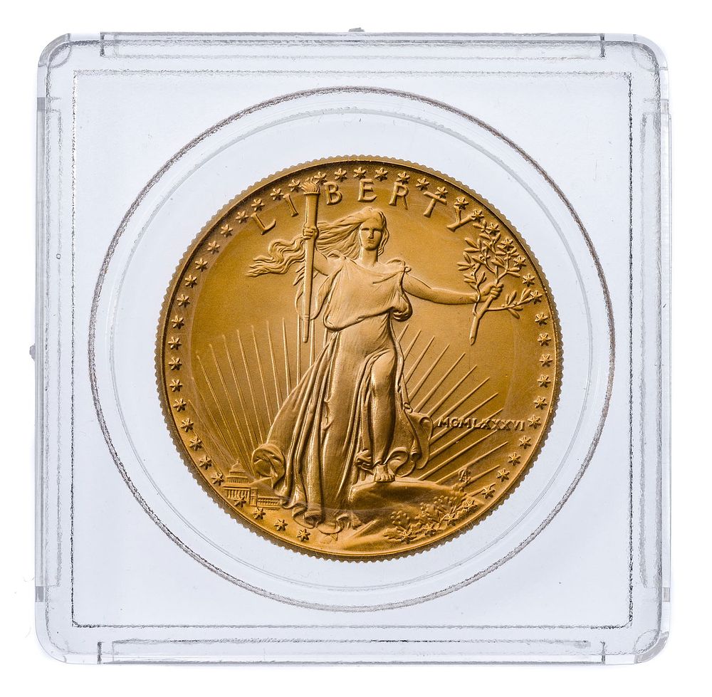 Lot 214: 1986 $50 Gold Eagle