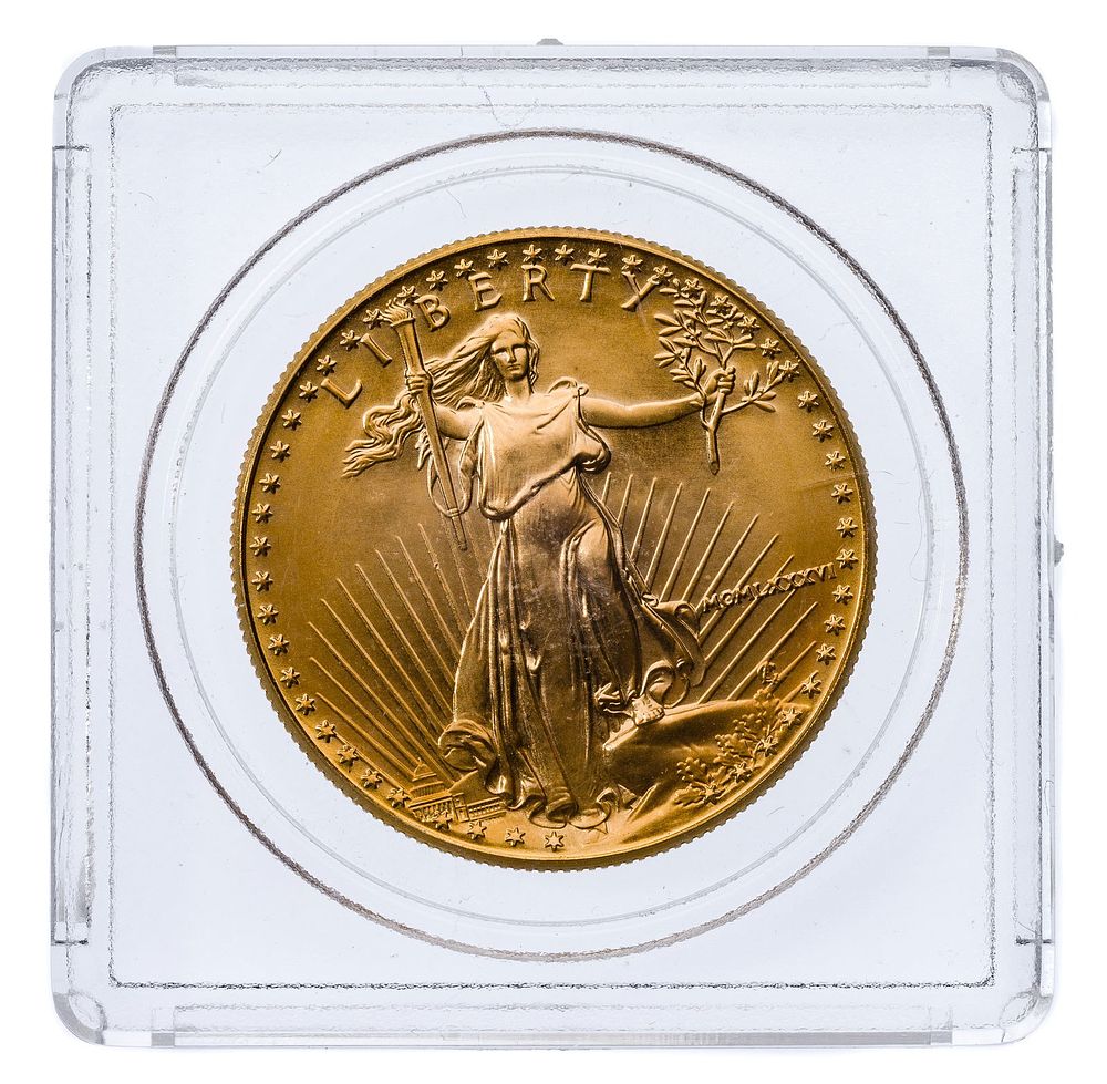 Lot 215: 1986 $50 Gold Eagle