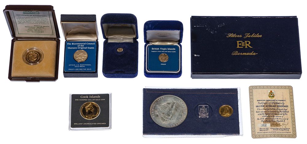 Lot 222: World: Gold Coin Assortment