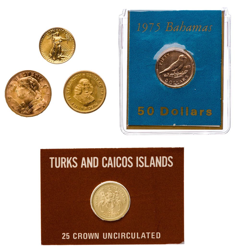 Lot 224: World: Gold Coin Assortment