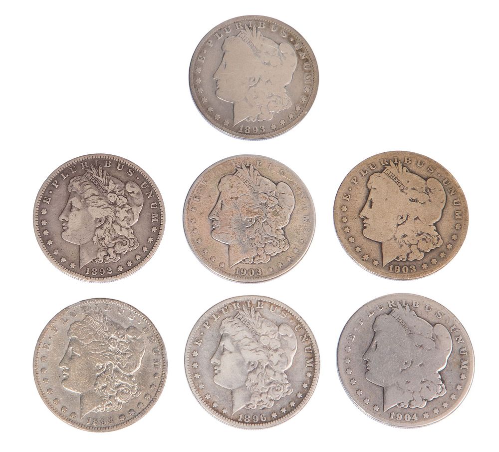 Lot 226: Morgan $1 Semi-Key Date / Mint Assortment