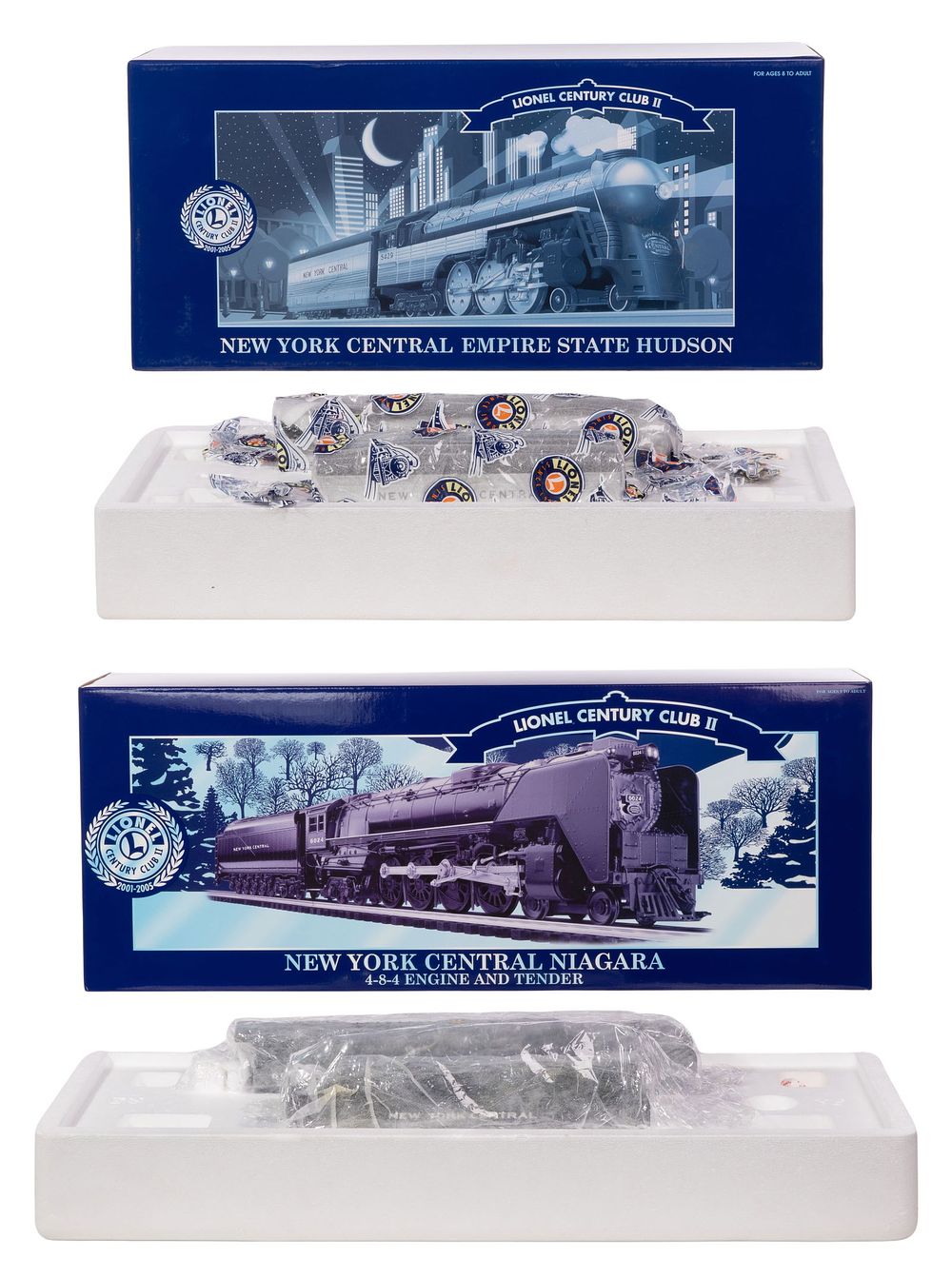 Lot 240: Lionel Model Train O Scale Century Club II Sets