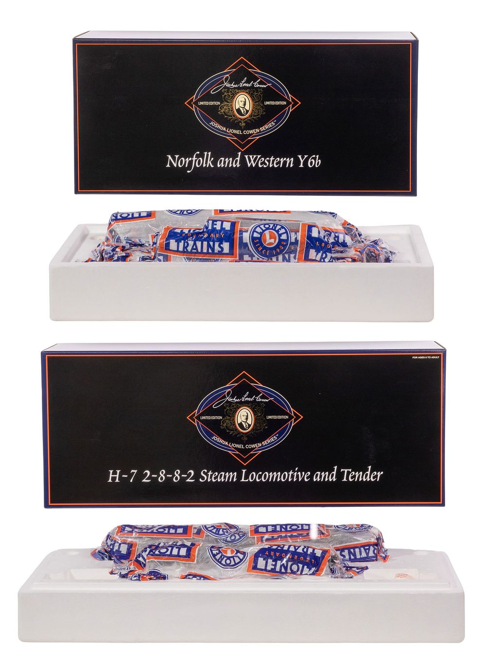 Lot 248: Lionel Model Train O Scale JLC Series Sets