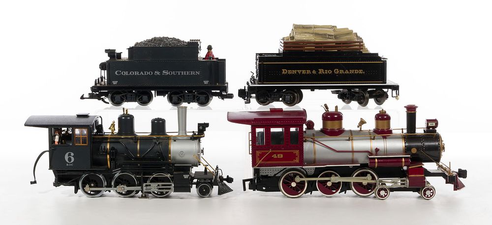 Lot 276: Model Train G Scale and O Scale Assortment