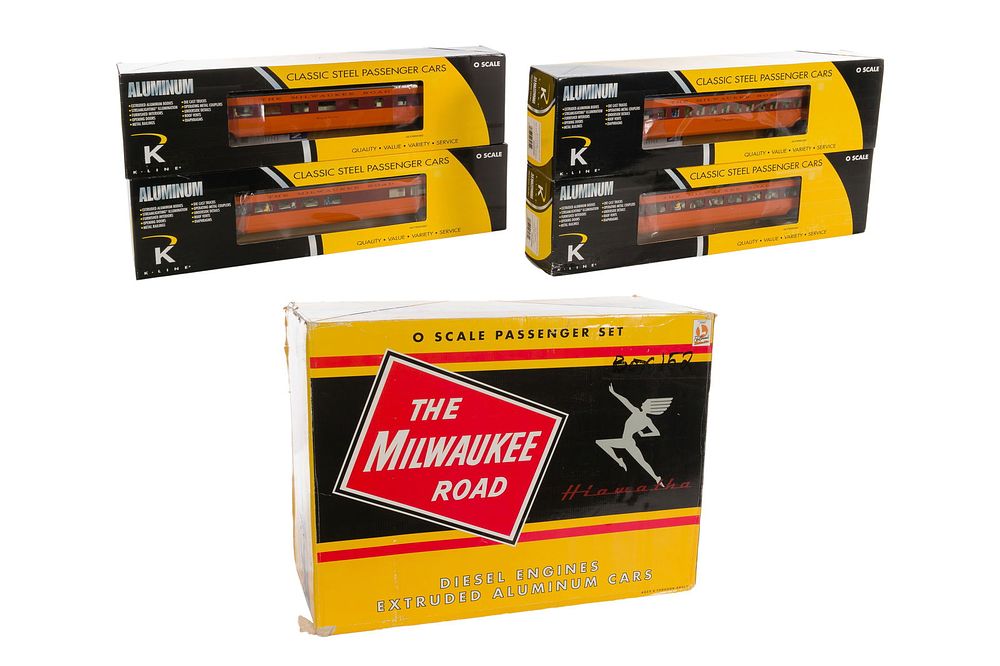 Lot 284: K-Line Model Train O Scale Assortment