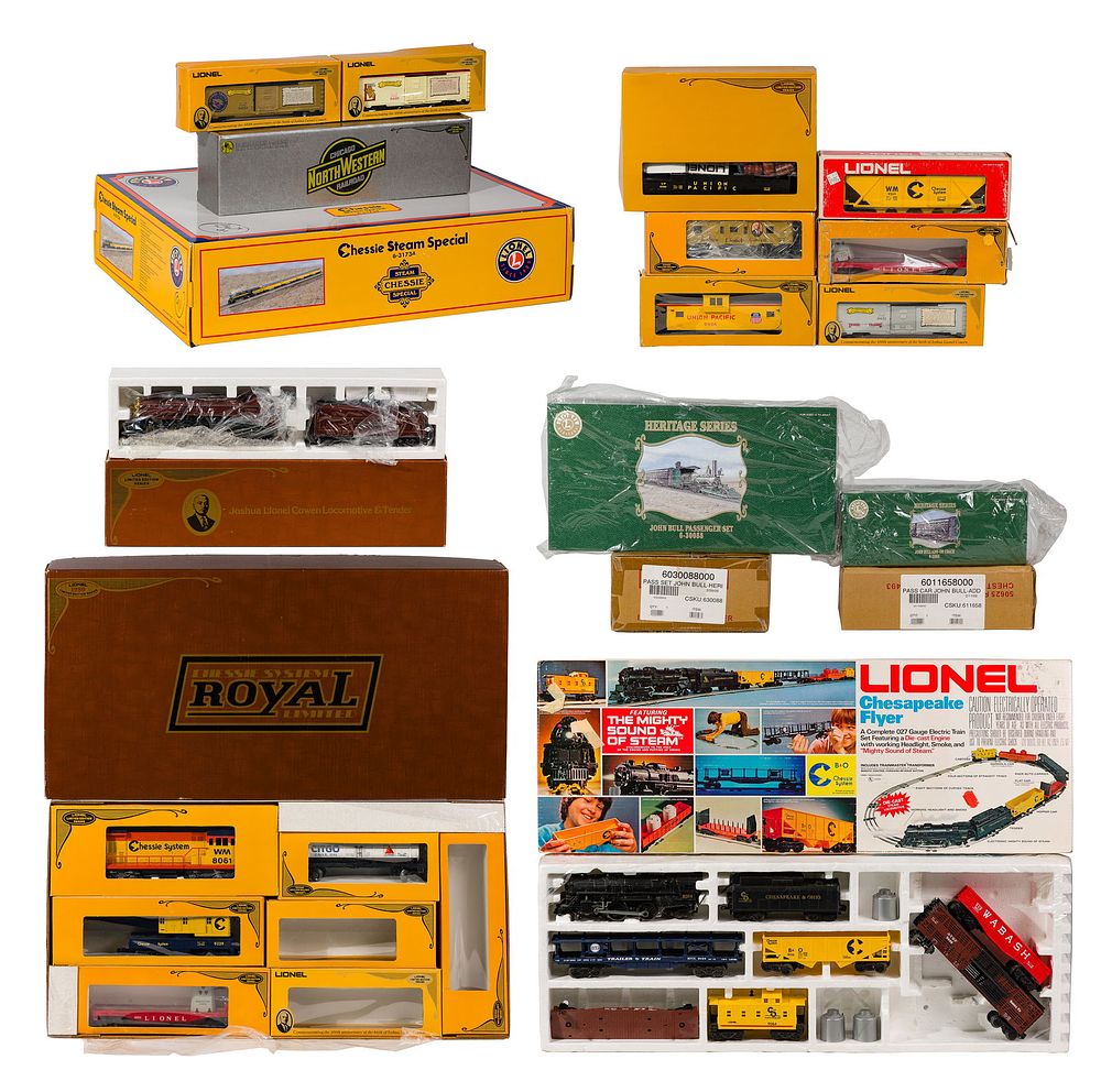 Lot 287: Lionel Model Train O Scale Assortment