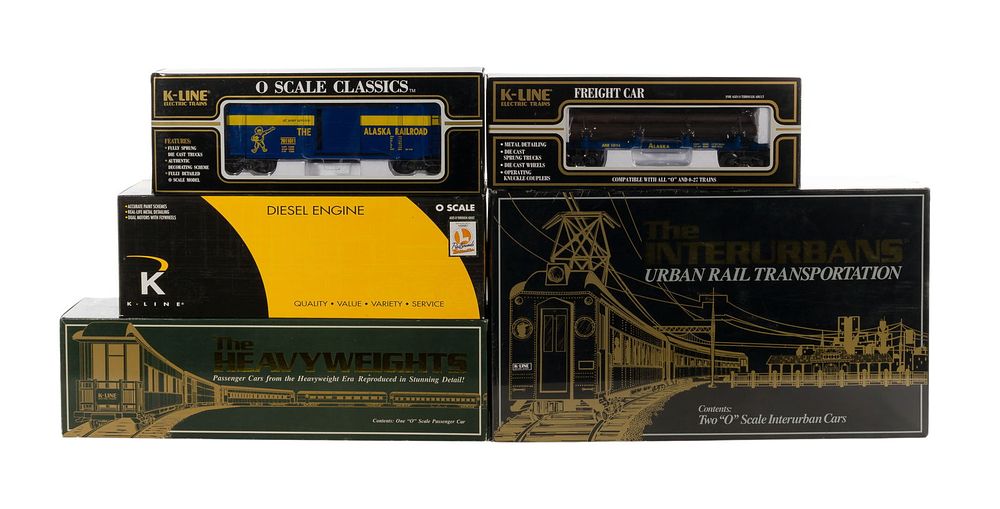 Lot 289: K-Line Model Train Assortment