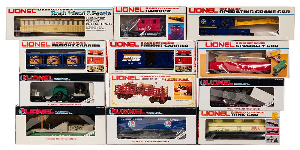 Lot 294: Lionel Model Train O and O-27 Scale Assortment