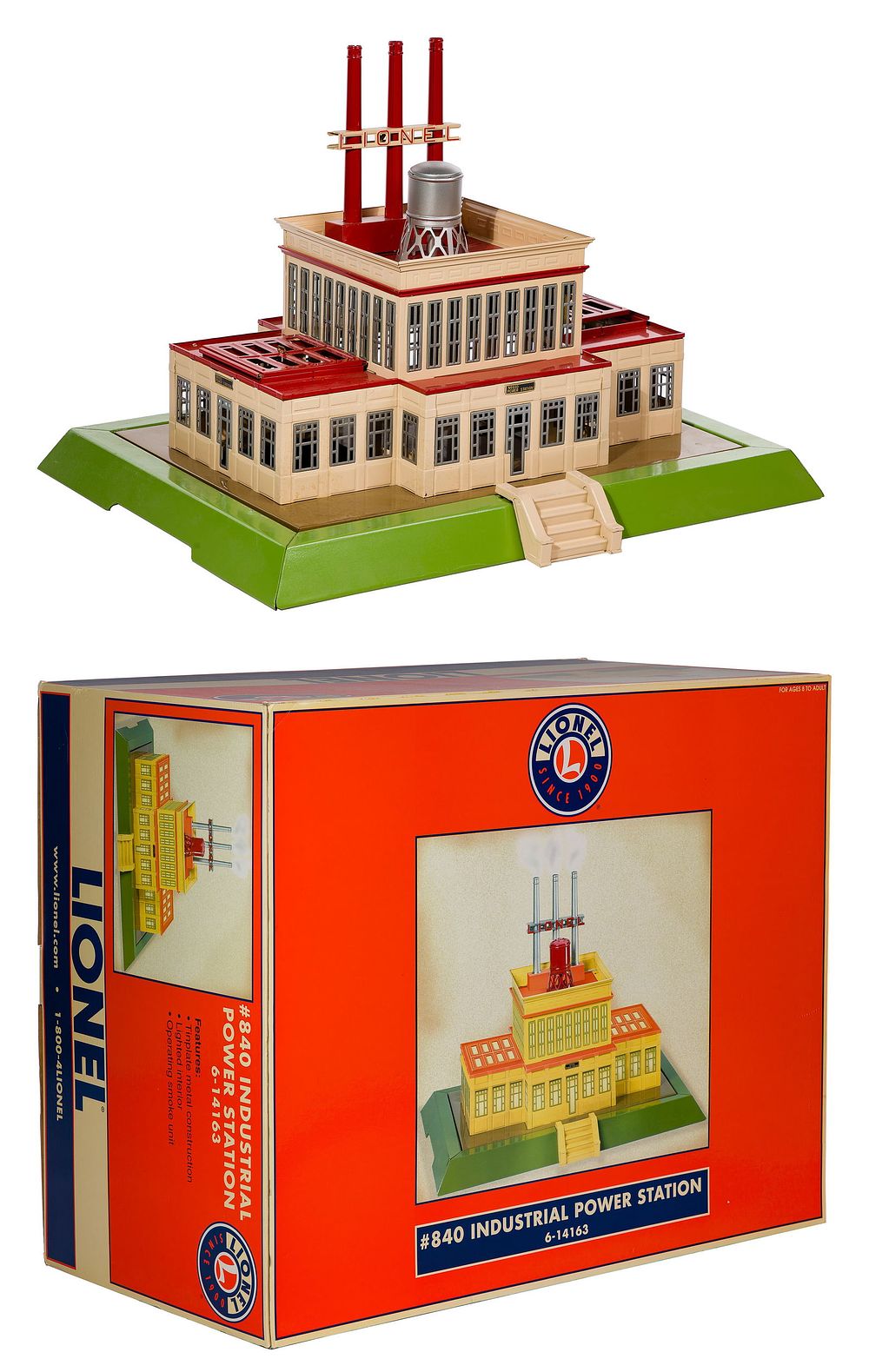 Lot 302: Lionel Model Train Pre-War Style Power Stations