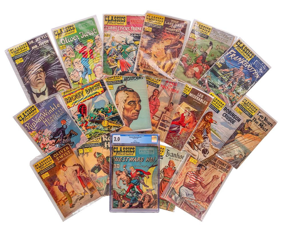 Lot 377: Classics Illustrated Comic Book Collection