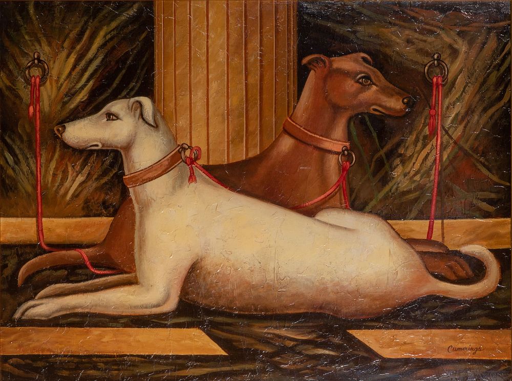Lot 172: Cummings (20th Century) Oil on Canvas