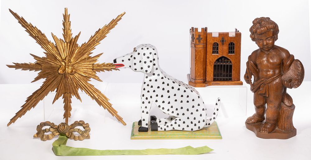 Lot 306: Decorative Wood Object Assortment