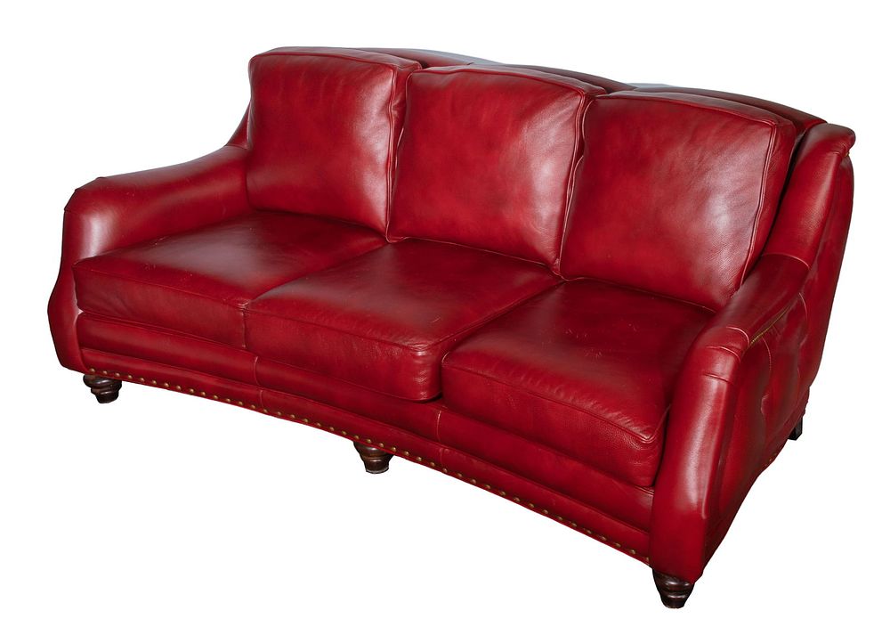 Lot 312: Hancock & Moore 'Sundance' Leather Sofa