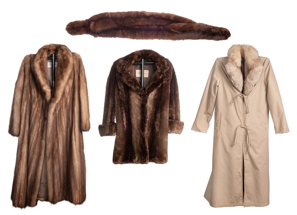 Lot 329: Fur Coat Assortment