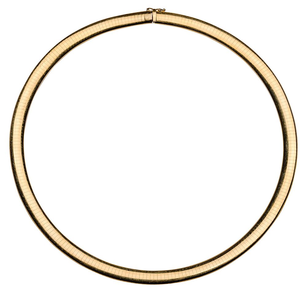 Lot 169: 18k Yellow Gold Necklace