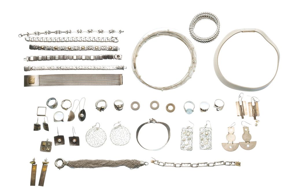 Lot 297: Sterling Silver Jewelry Assortment