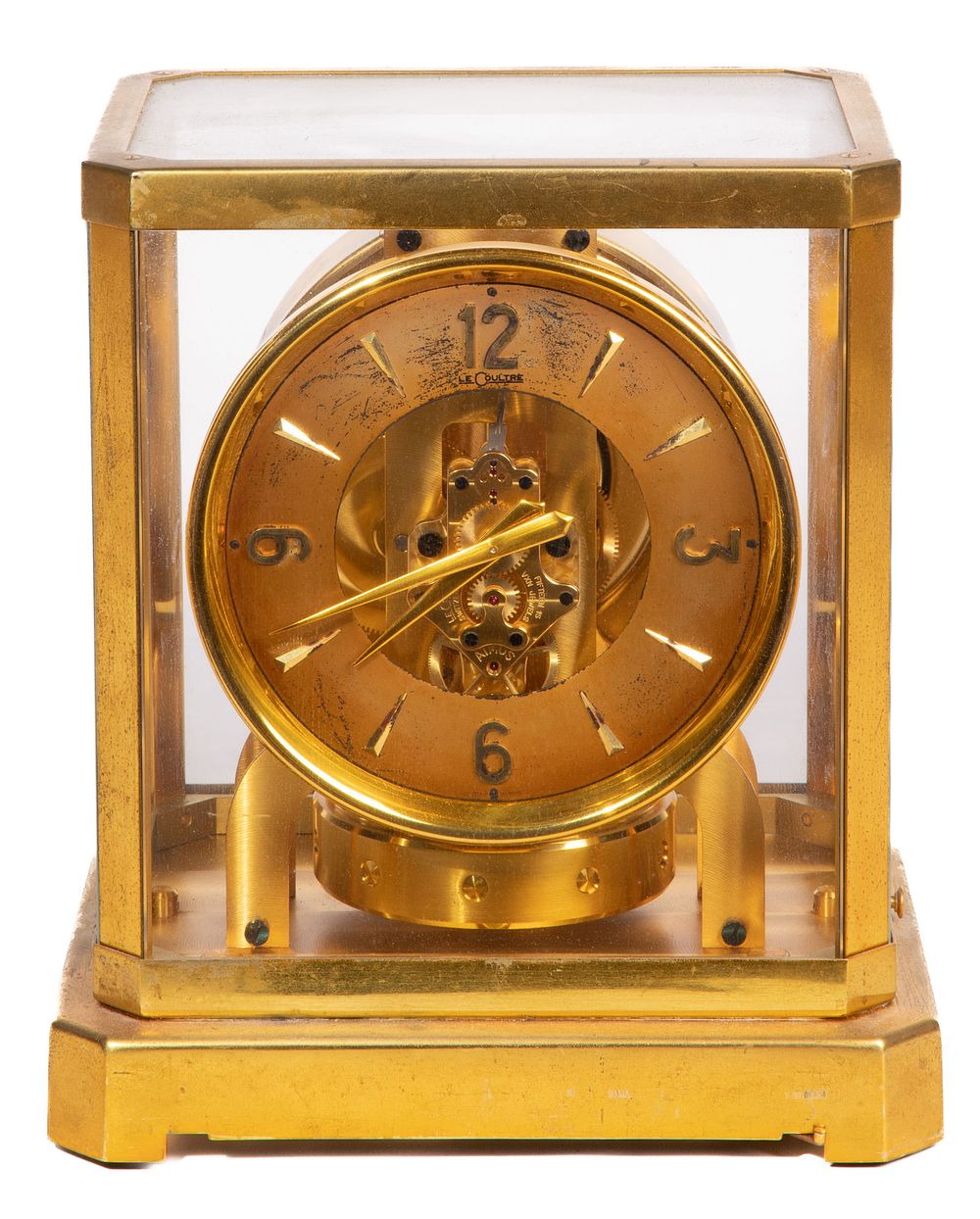 Lot 327: Le Coultre Atmos Mantle Clock