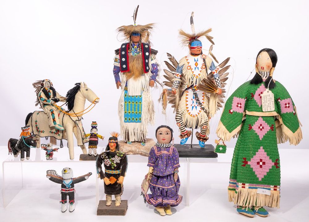 Lot 341: Native American Doll Assortment