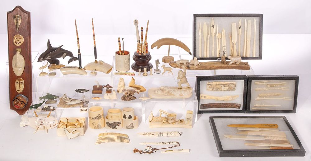 Lot 345: Inuit Carving Collection