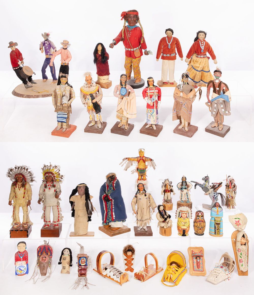 Lot 363: Native American Doll Assortment