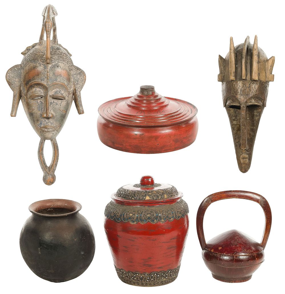 Lot 370: African and Asian Assortment