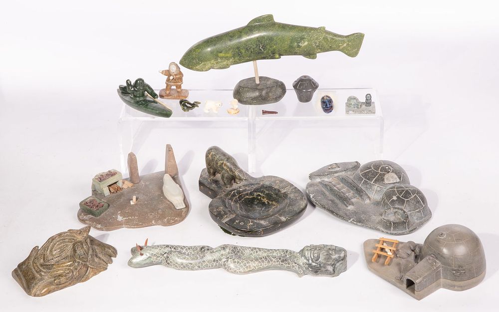 Lot 372: Inuit Carving Assortment