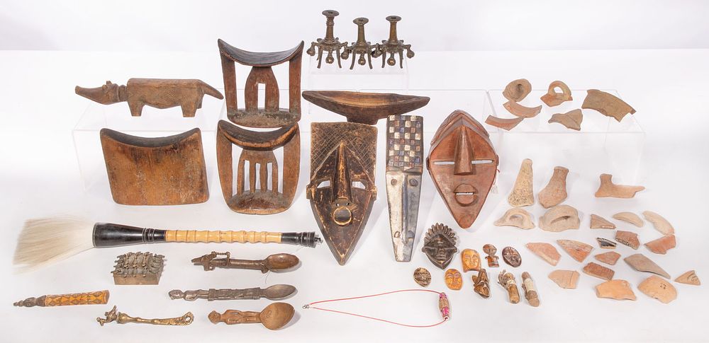 Lot 374: Ethnographic Art Assortment