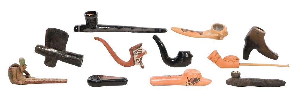 Lot 377: Smoking Pipe Assortment