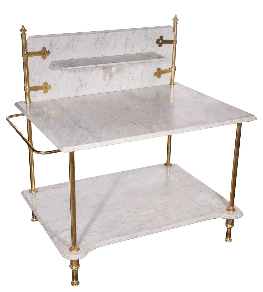 Lot 393: Marble Washstand