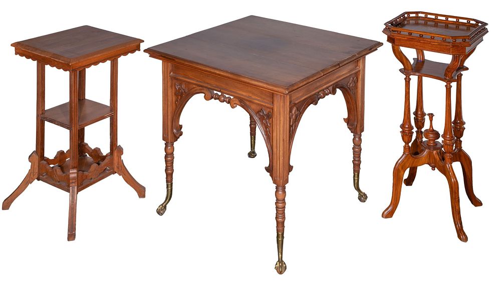 Lot 395: Table and Stand Assortment