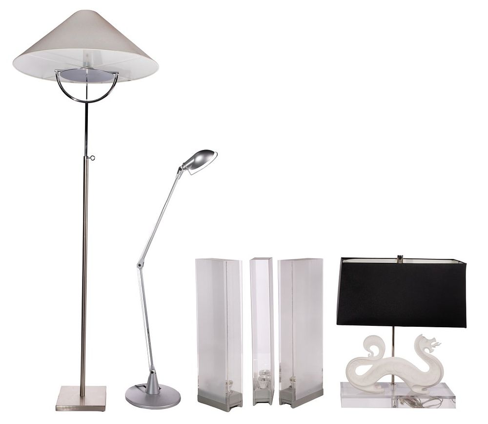 Lot 412: Designer Lamp Assortment