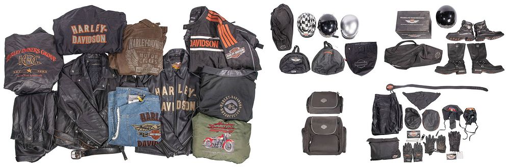 Lot 444: Harley Davidson Clothing Assortment