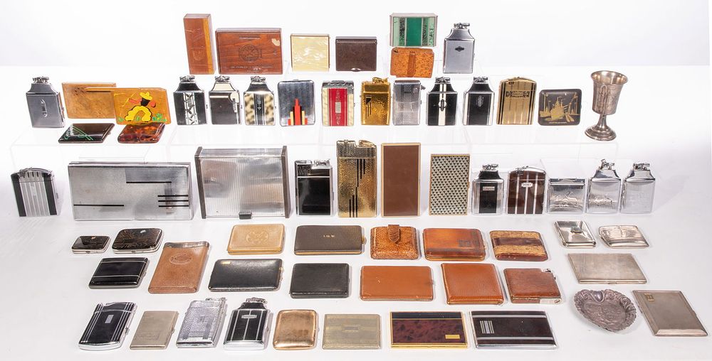 Lot 452: Cigarette Case and Lighter Assortment