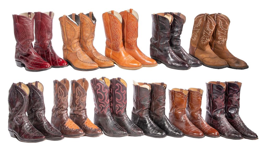 Lot 459: Cowboy Boot Assortment