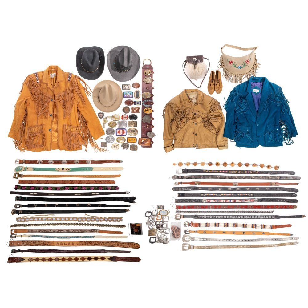 Lot 465: Western Style Outerwear and Accessory Assortment