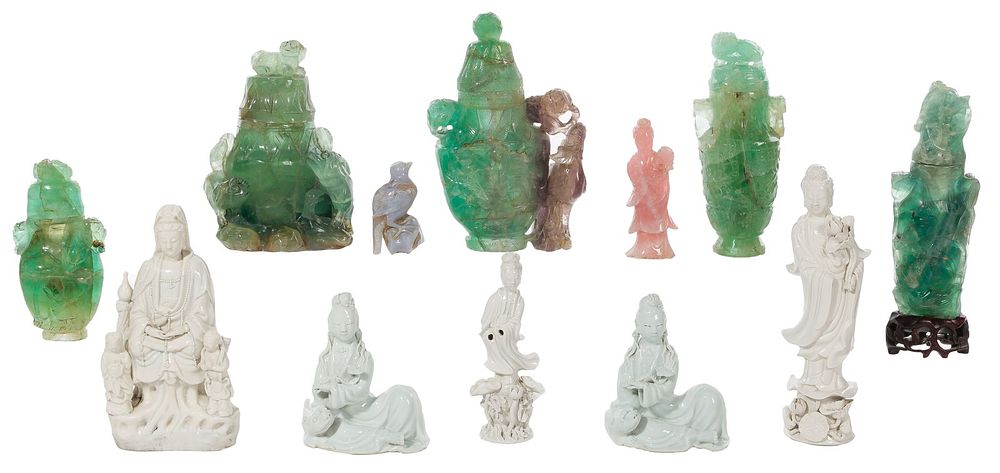 Lot 468: Quartz Vessel Assortment