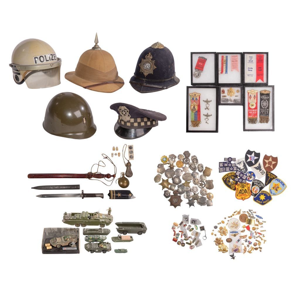 Lot 475: Military, Law Enforcement and Fraternal Order Collection