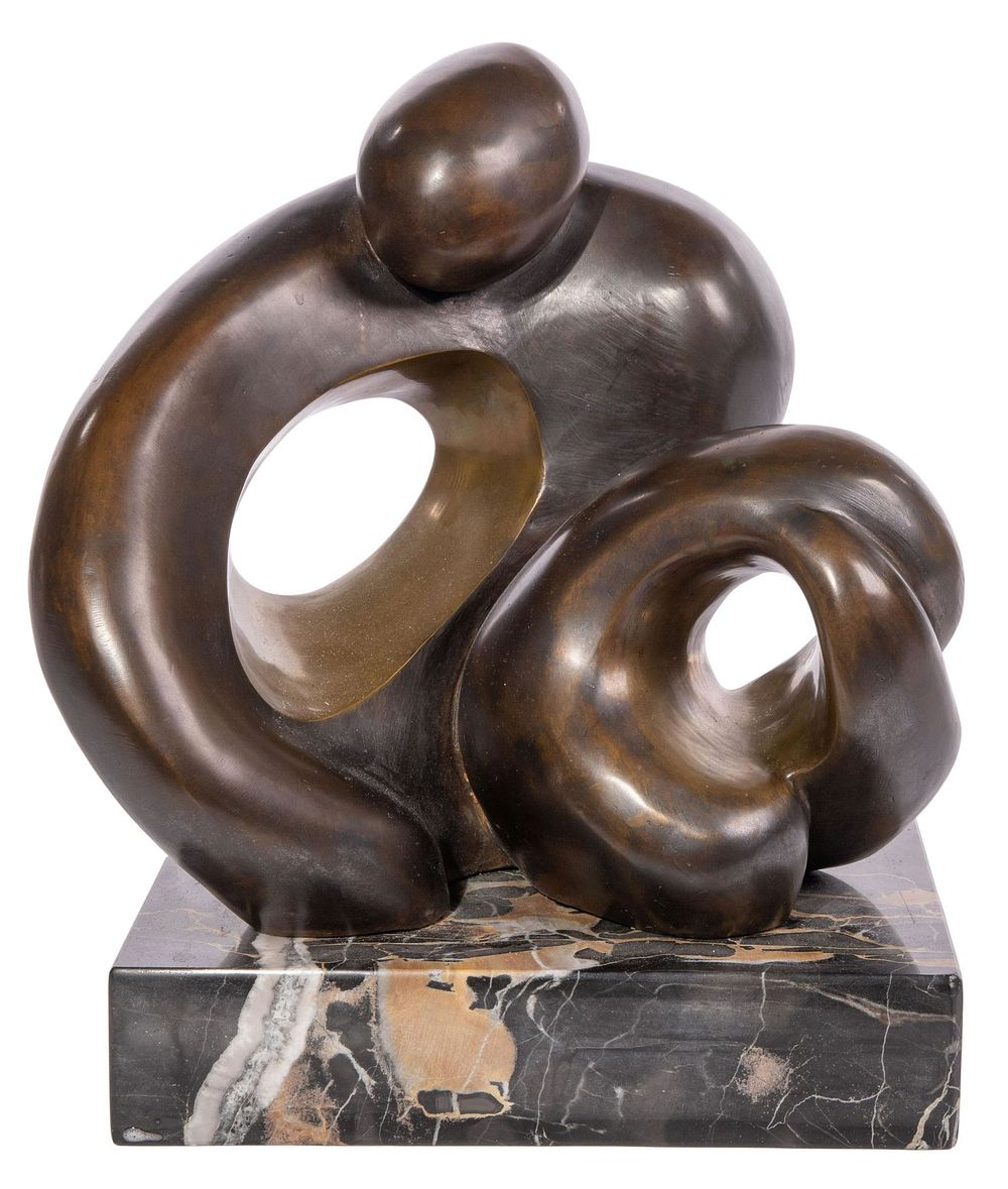 Lot 153: Jean Jacques Porret (Swiss, 20th Century) Bronze Sculpture
