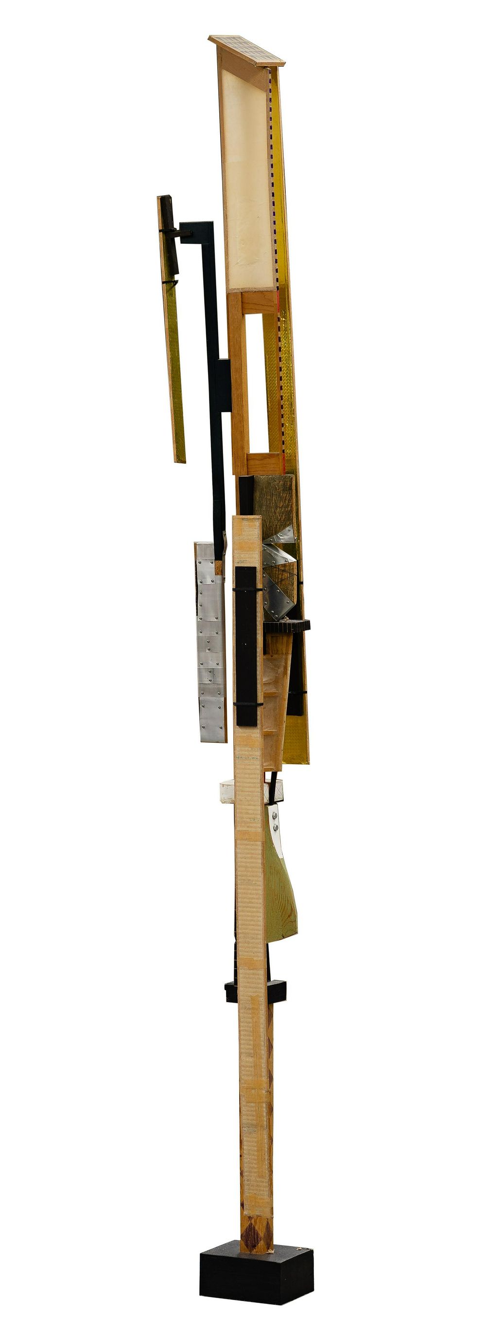 Lot 163: Folk Art Mixed Media Sculpture