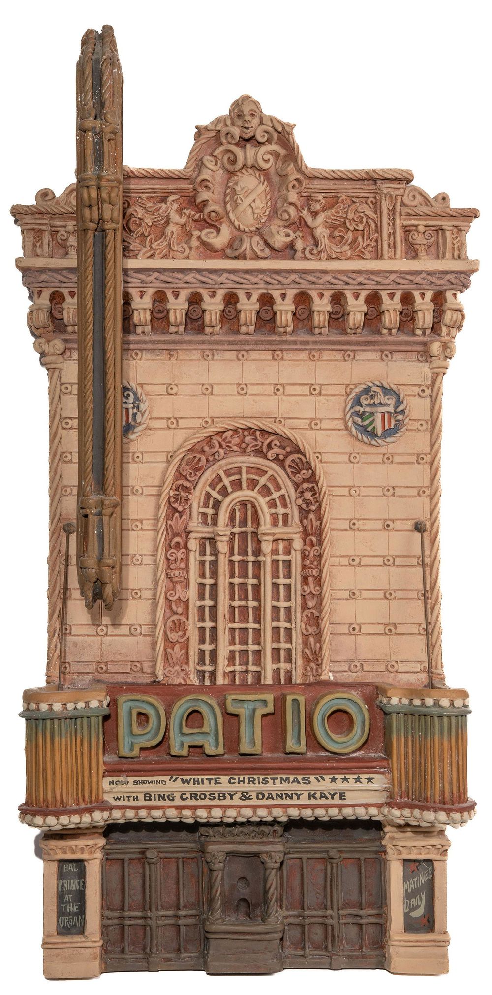 Lot 165: Alice 'Zani' Jacobsen (American, 1928-1993) 'The Patio' Plaster Relief Sculpture