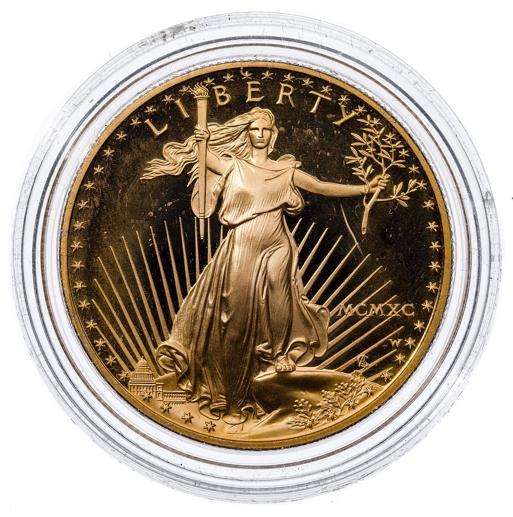 Lot 174: American Eagle Gold Coin